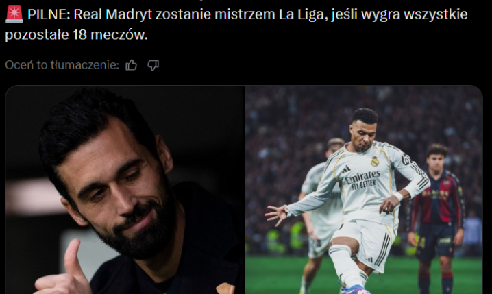 HIT! Takiego ''newsa'' wrzucił fanowski profil Realu Madryt nt. LaLiga xD
